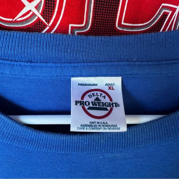 2001 Betty Boop Patriotic USA Flag Vintage Graphic Tee Shirt Cartoon TV Show Y2K - Picture 4 of 11